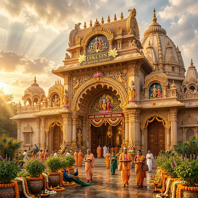 Sacred Temple Entrance